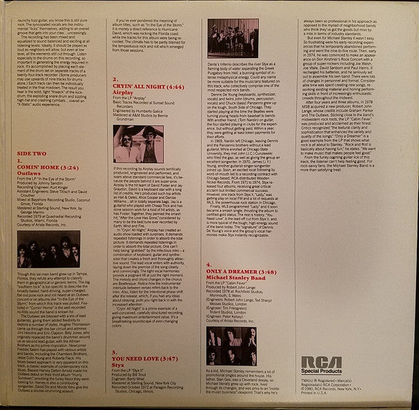 Various : Maxell Rock II Sampler (LP, Comp, Ltd, Smplr)