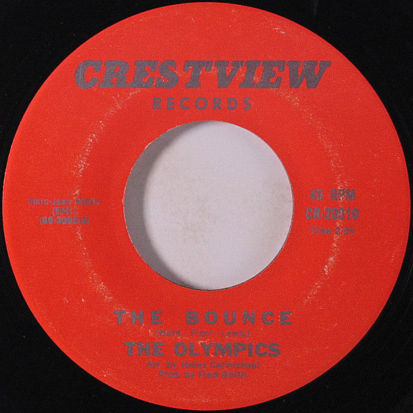 The Olympics : The Bounce / The Duck (7", MP)