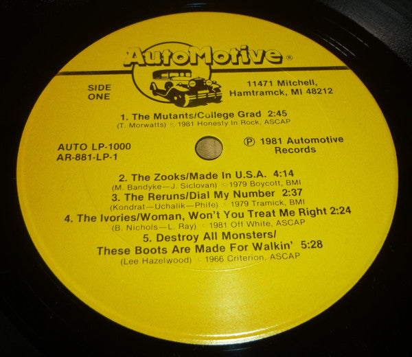 Various : Detroit On A Platter (LP, Comp)