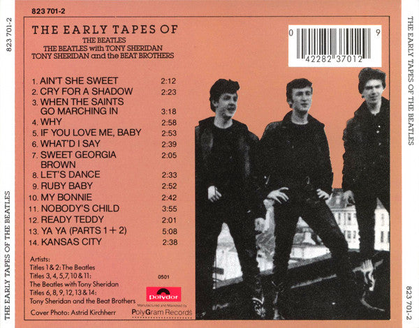 The Beatles / The Beatles With Tony Sheridan / Tony Sheridan And The Beat Brothers : The Early Tapes Of (CD, Comp)