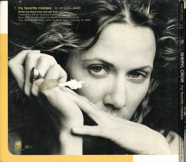 Sheryl Crow : My Favorite Mistake (CD, Single, Promo)
