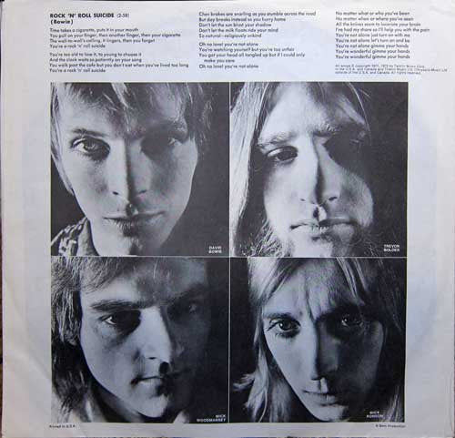 David Bowie : The Rise And Fall Of Ziggy Stardust And The Spiders From Mars (LP, Album, RE)
