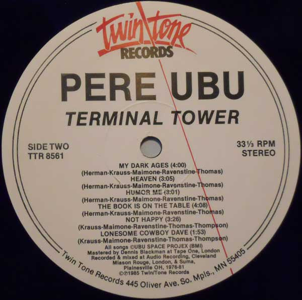 Pere Ubu : Terminal Tower - An Archival Collection (LP, Comp, Gat)