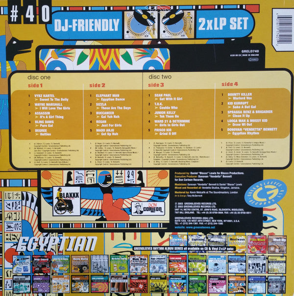 Various : Egyptian (2xLP, Comp)