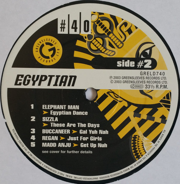 Various : Egyptian (2xLP, Comp)