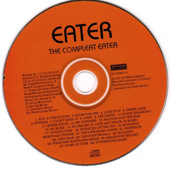 Eater (2) : The Compleat Eater (CD, Comp)