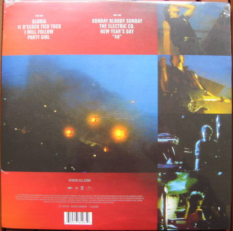 U2 : Live "Under A Blood Red Sky" (LP, MiniAlbum, RE, RM)