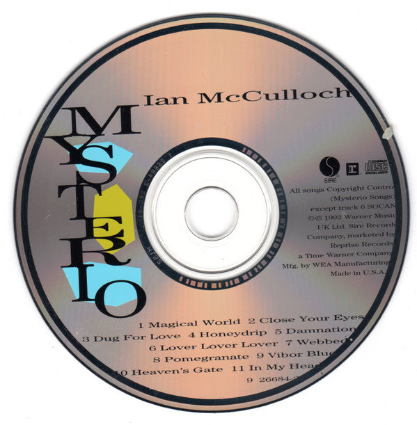 Ian McCulloch : Mysterio (CD, Album, SRC)