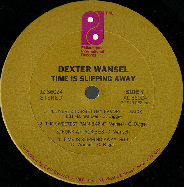 Dexter Wansel : Time Is Slipping Away (LP, Album, Ter)