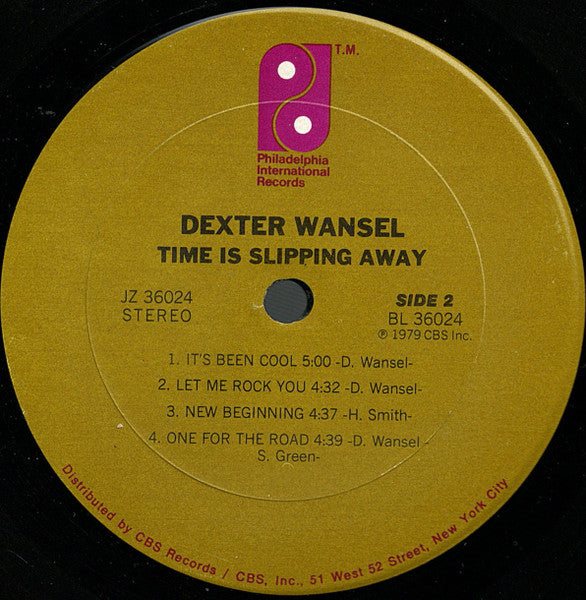 Dexter Wansel : Time Is Slipping Away (LP, Album, Ter)