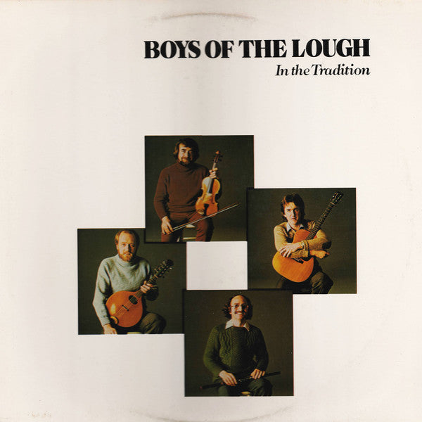 The Boys Of The Lough : In The Tradition (LP, Album, Red)