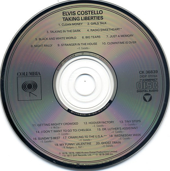 Elvis Costello : Taking Liberties (CD, Comp, RE)