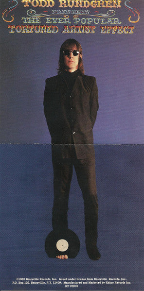 Todd Rundgren : The Ever Popular Tortured Artist Effect (CD, Album, RE, RM)