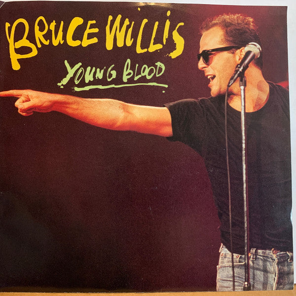Bruce Willis : Young Blood (7", Single, Promo)