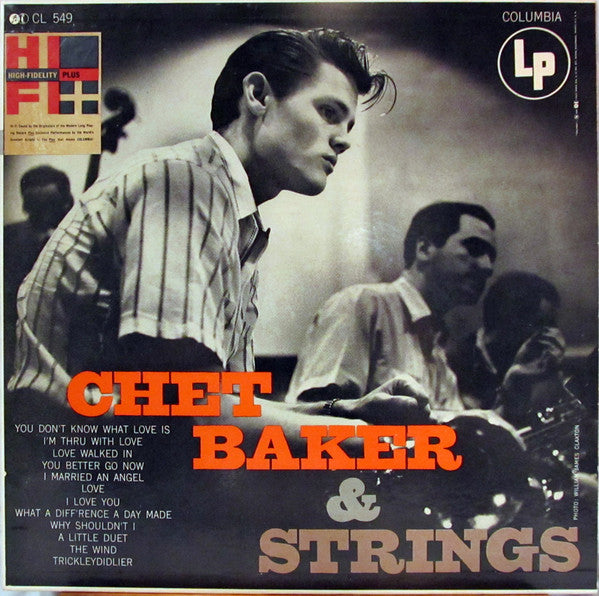 Chet Baker : Chet Baker & Strings (LP, Album, Mono, Hig)