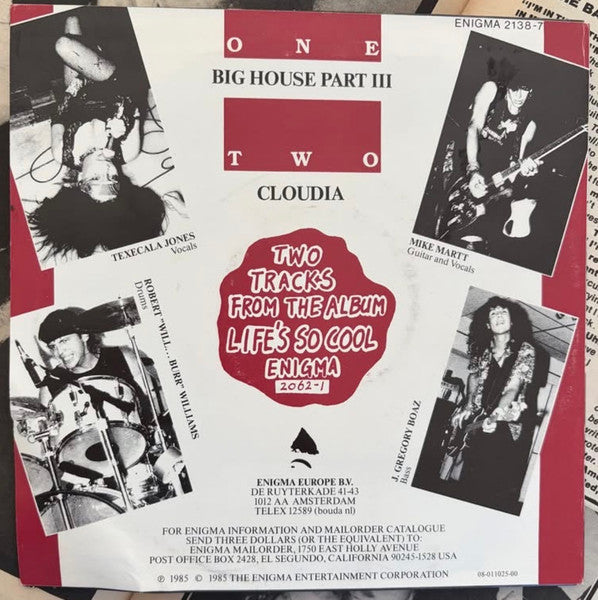 Tex And The Horseheads* : Big House Part III (7")