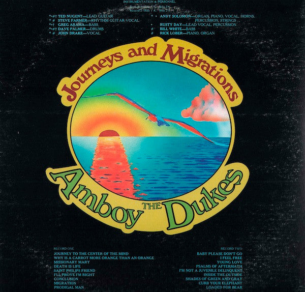 The Amboy Dukes : Journeys And Migrations (2xLP, Comp)