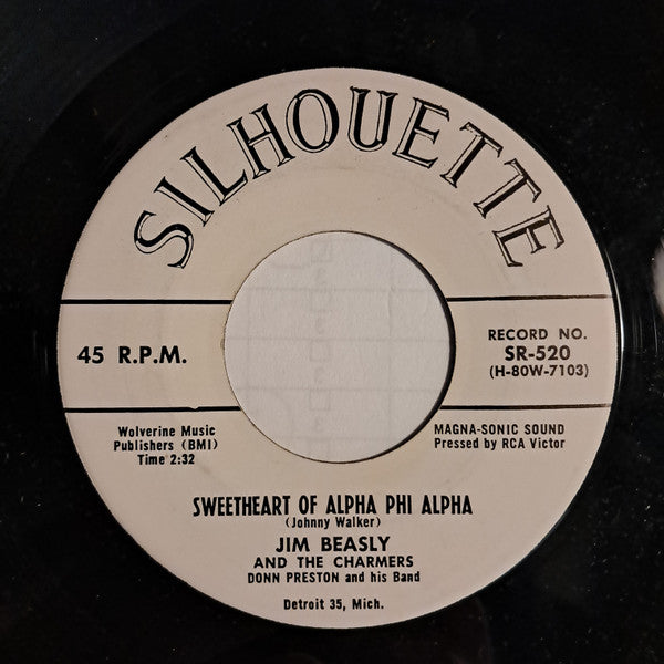 Jim Beasly And The Charmers : Caught Roped And Tied  (7", Single, Promo)