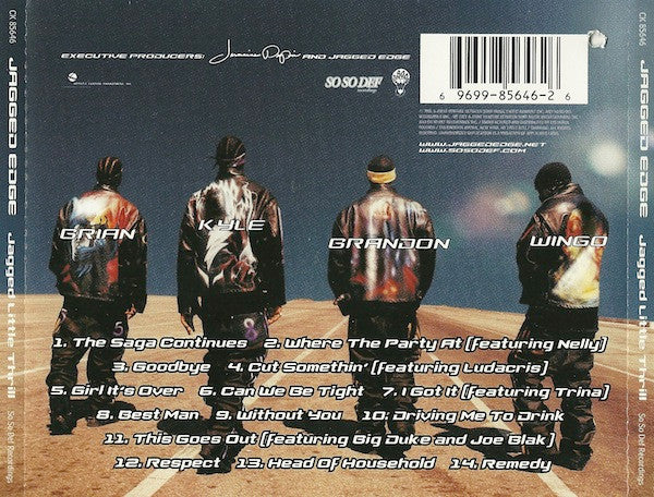 Jagged Edge (2) : Jagged Little Thrill (CD, Album)