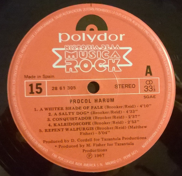 Procol Harum : Procol Harum (LP, Comp)