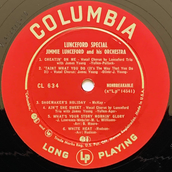 Jimmie Lunceford And His Orchestra : Lunceford Special (LP, Comp, Mono, RP, Hol)
