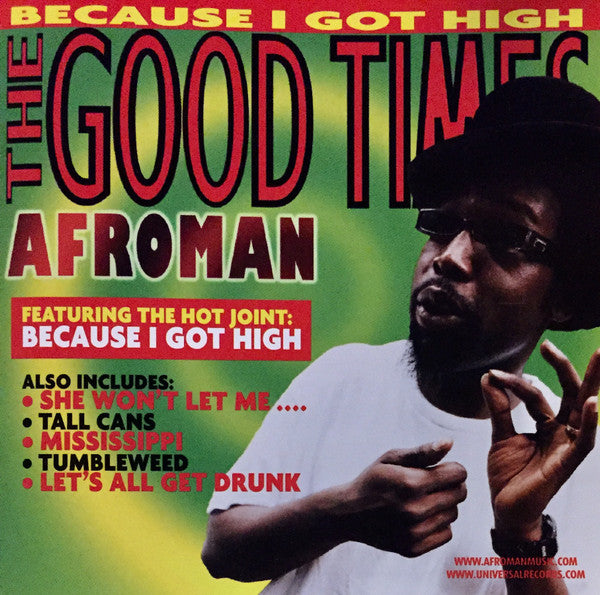 Afroman : The Good Times (CD, Album, Cle)