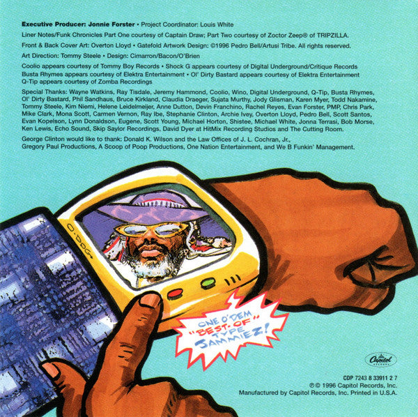 George Clinton : Greatest Funkin' Hits (CD, Album, Promo)