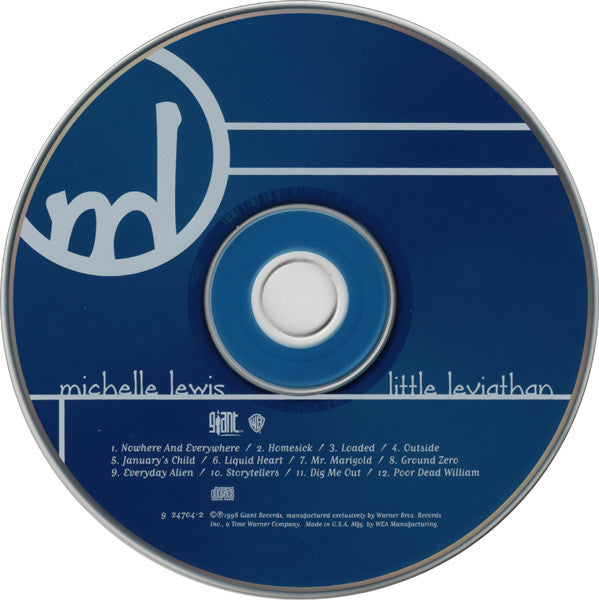 Michelle Lewis : Little Leviathan (CD, Album)
