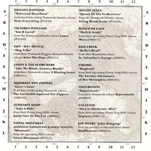 Various : Longitudes & Latitudes  Mammoth Educational Series Spring 1995 (CD, Comp, Promo)