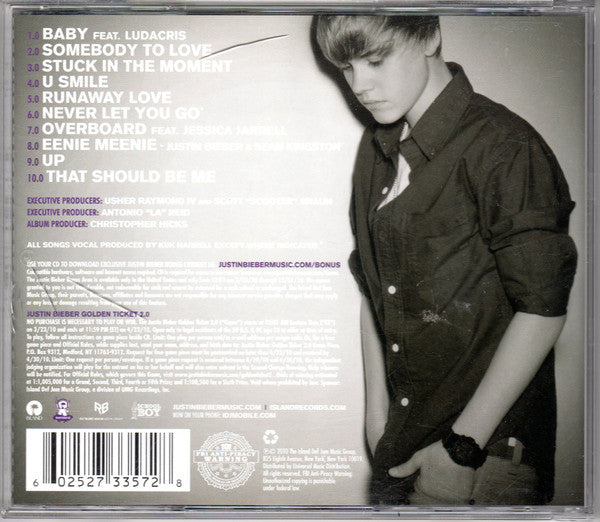 Justin Bieber : My World 2.0 (CD, Album)
