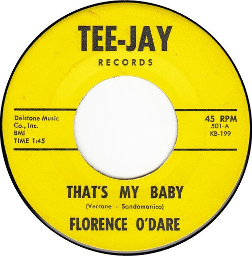 Florence O'Dare : That's My Baby (7", Single)