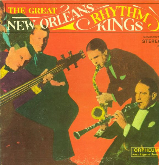 New Orleans Rhythm Kings : The Great New Orleans Rhythm Kings (LP, Comp, RE, Rec)