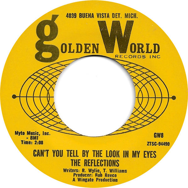 The Reflections (2) : (Just Like) Romeo & Juliet / Can't You Tell By The Look In My Eyes (7", Single, Mono)