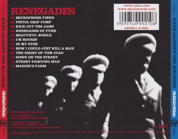 Rage Against The Machine : Renegades (CD, Album, Ltd)