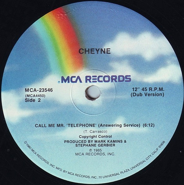 Cheyne : Call Me Mr' Telephone (12")