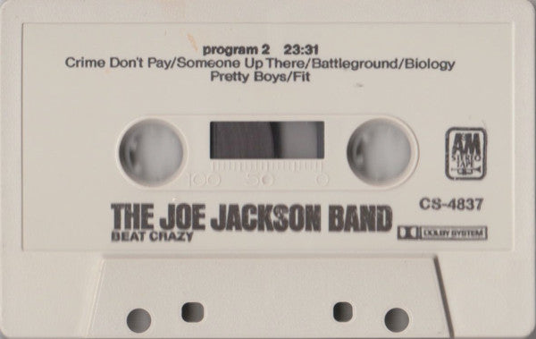 Joe Jackson Band : Beat Crazy (Cass, Album)