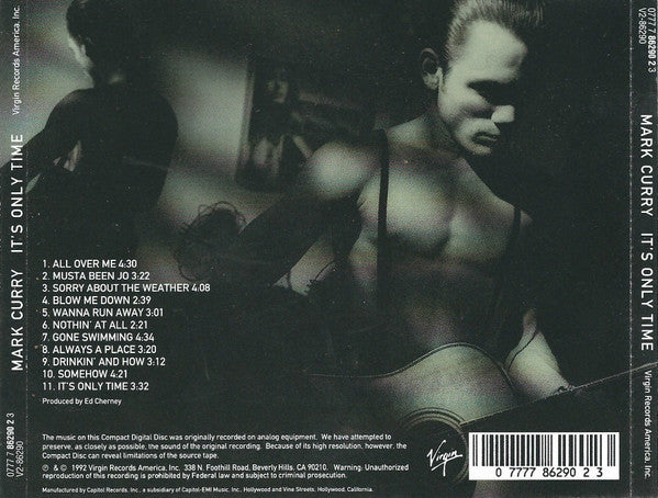 Mark Curry (2) : It's Only Time (CD, Album)