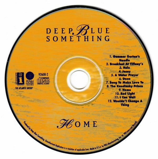Deep Blue Something : Home (CD, Album, SRC)