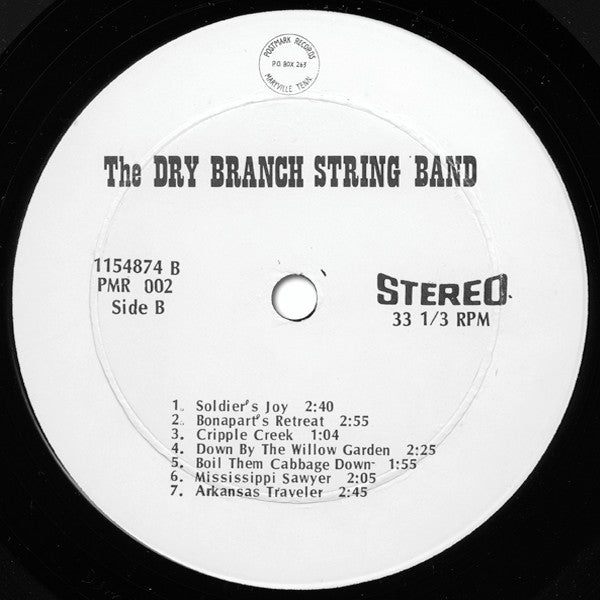 The Dry Branch String Band : The Dry Branch String Band (LP, Album)