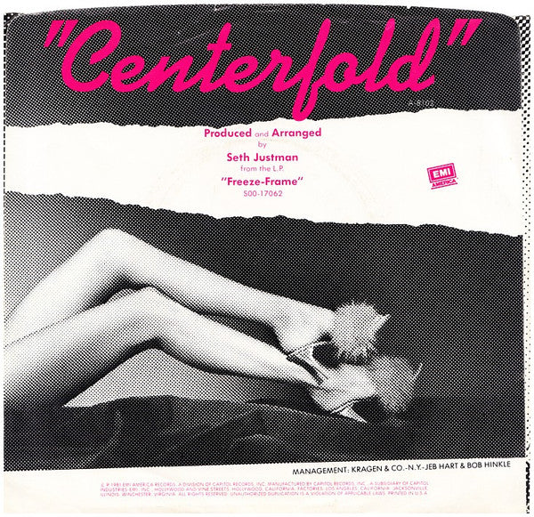 The J. Geils Band : Centerfold (7", Single, Win)