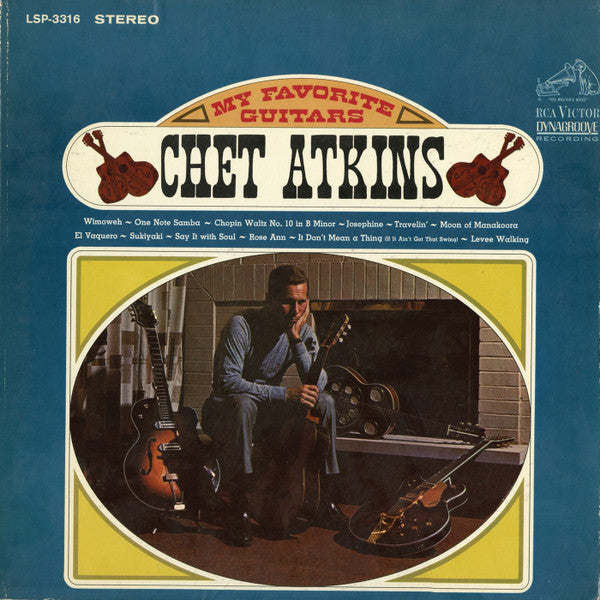 Chet Atkins : My Favorite Guitars (LP, Album)