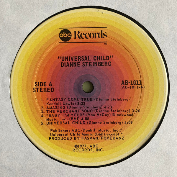 Dianne Steinberg : Universal Child (LP, Album)