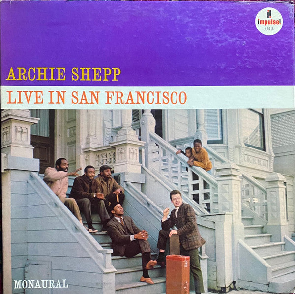 Archie Shepp : Live In San Francisco (LP, Album, Mono, Gat)