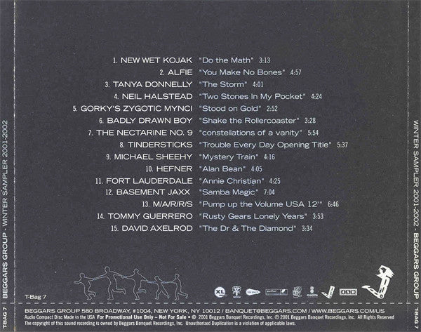 Various : Winter Sampler 2001-2002 (CD, Comp, Promo, Smplr)