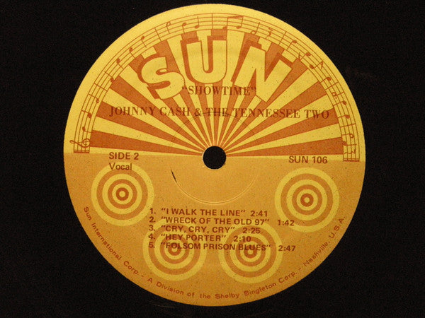 Johnny Cash & The Tennessee Two : Show Time (LP, Comp)