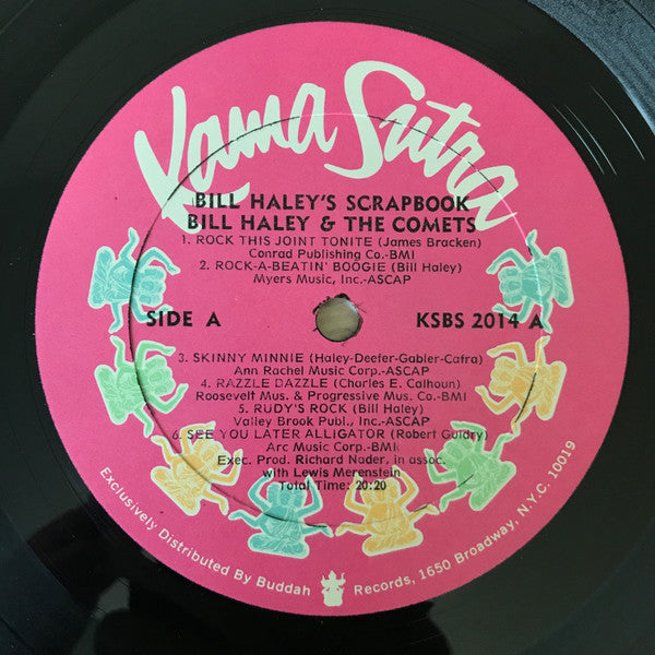Bill Haley And His Comets : Bill Haley's Scrapbook (LP, Album, Gat)