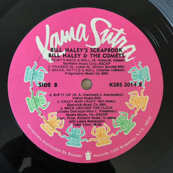 Bill Haley And His Comets : Bill Haley's Scrapbook (LP, Album, Gat)