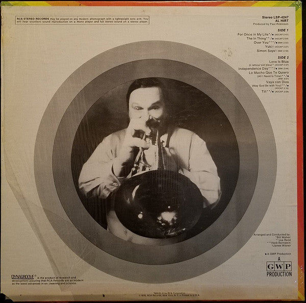 Al Hirt : Al Hirt (LP, Album)