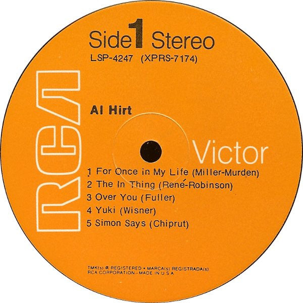 Al Hirt : Al Hirt (LP, Album)