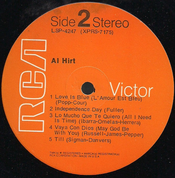 Al Hirt : Al Hirt (LP, Album)